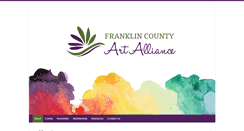 Desktop Screenshot of franklincountyartalliance.org