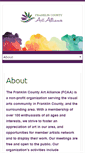 Mobile Screenshot of franklincountyartalliance.org